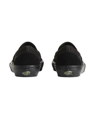 VANS SKATE SLIP-ON (BLK/BLK/OLIVE)