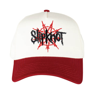 WELCOME X SPLIPKNOT NONAGRAM CAMO HAT (WHITE/RED)