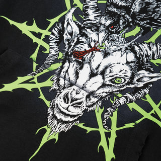 WELCOME X SLIPKNOT RAVENOUS SUN FADE HOODIE (BLACK FADE)