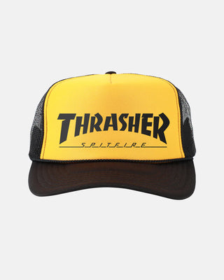 THRASHER X SPITFIRE BIG HEAD JAKE TRUCKER HAT
