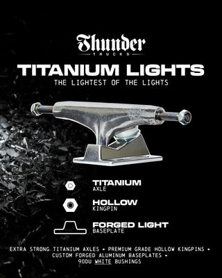 THUNDER TITANIUM LIGHT 3 POLISH TRUCKS