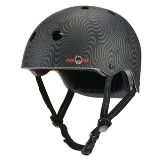PRO TEC LOW PRO HELMET - SPITFIRE SIGNATURE BLACK SWIRL