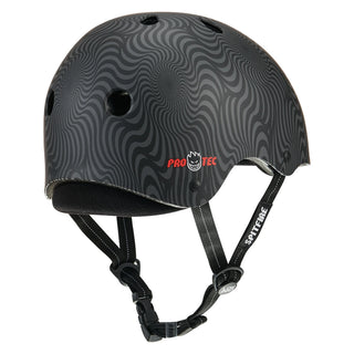 PRO TEC LOW PRO HELMET - SPITFIRE SIGNATURE BLACK SWIRL