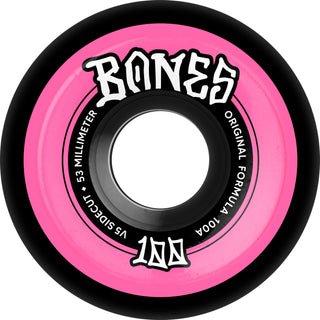 BONES SIDECUT V5 OG FORMULA WHEELS (BLK/100A)