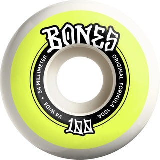 BONES WIDE V4 OG FORMULA WHEELS (100A)