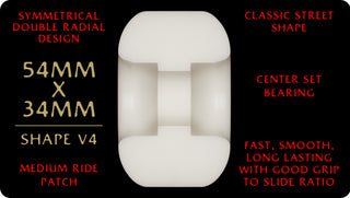 POWELL PERALTA DRAGON FORMULA V4 SYMMETRICAL WHEELS (54MM/93A)