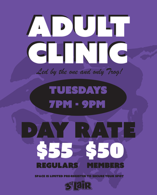 2025 ADULT SKATEBOARD CLINIC (DAY RATE)