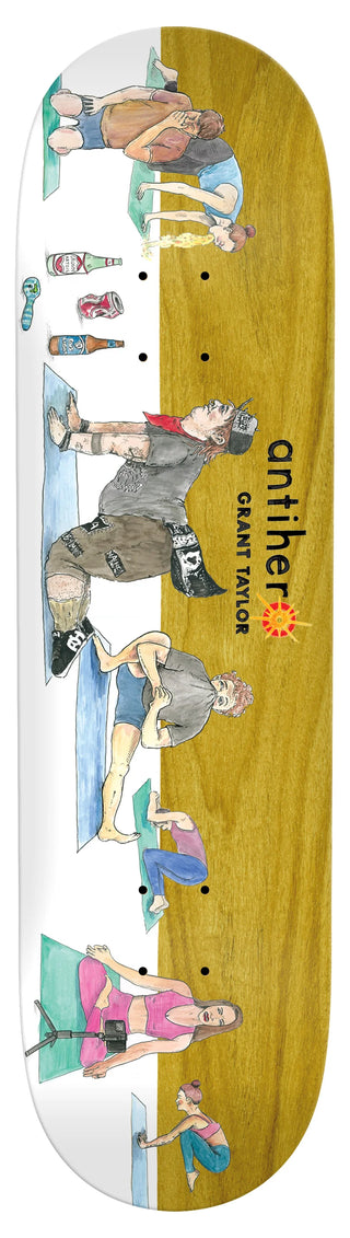 ANTI HERO GRANT FART YOGA DECK (8.5)