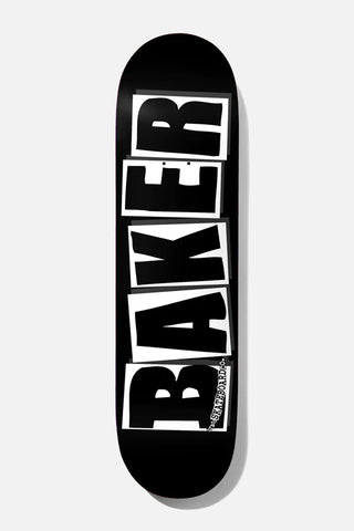 BAKER BRAND LOGO BLACK/WHITE DECK 8.0