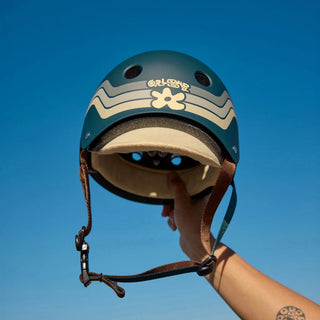 TRIPLE 8 DEEP COVER HELMET GRLSWRL SIGNATURE EDITION RETRO BLUE-GRAY