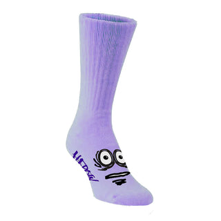 HEROIN BIG EGG LAVENDER SOCKS