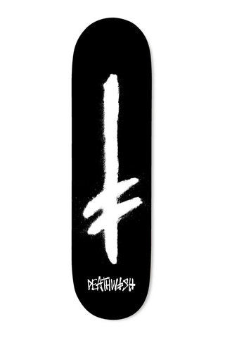 DEATHWISH GANG SPRAY BLACK/WHITE DECK