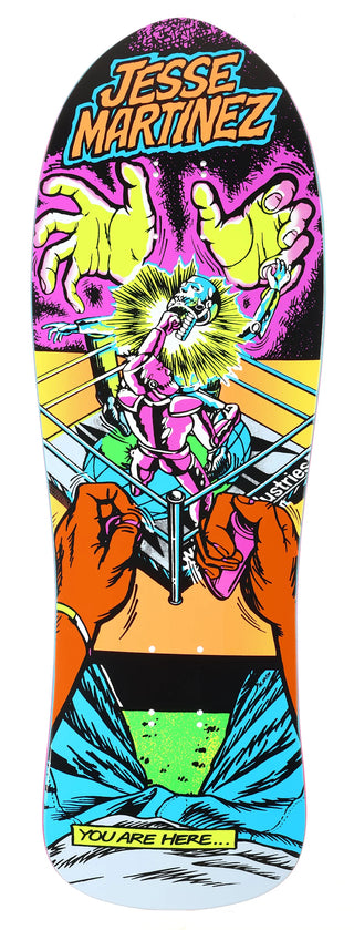 WORLD INDUSTRIES JESSE MARTINEZ ROCK'EM SOCK'EM DECK