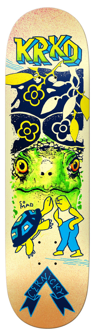 KROOKED CERNICKY MAD TURTLE TRUE FIT DECK (8.5)