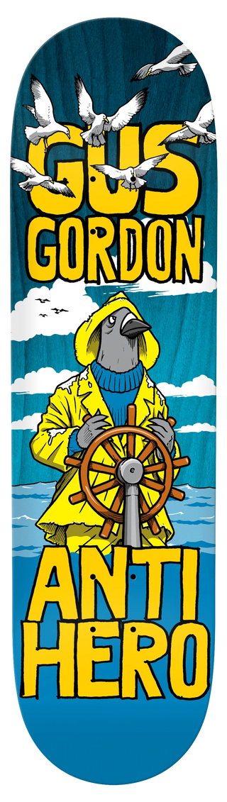 ANTI HERO GUS GORDON FISHSTICK FULL SE DECK (8.25)