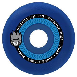 SPITFIRE F4 99 TEAM TABLET COLORS ICE BLUE (99A/54MM)