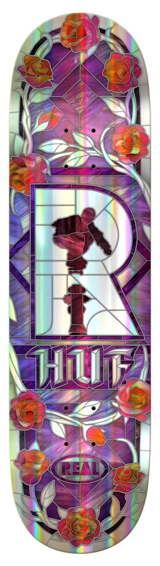 REAL HUF HOLOGRAPHIC CATHEDRAL DECK (8.25)