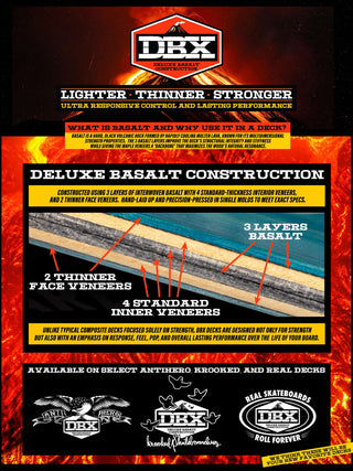 REAL DBX OVAL PURPLE FOIL DECK (8.38)