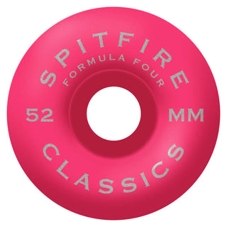 SPITFIRE F4 TEAM FLORAL CLASSIC  PINK WHEELS (52MM/99DU)