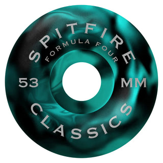 SPITFIRE F499 TEAM FLORAL CLASSIC SWIRL WHEELS (53MM/99A)