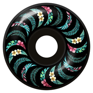 SPITFIRE F4 TEAM FLORAL CLASSIC BLACK WHEELS (55MM/99DU)
