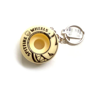SPITFIRE WHEELS KEYCHAIN (NATURAL)