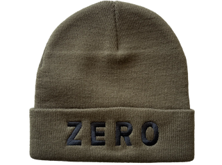 ZERO ARMY EMBOIDERED BEANIE