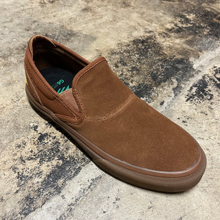 EMERICA WINO G6 SLIP ON (BROWN/GUM)